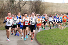 Senior men and veteran men over-40s NECAA Road Relay Champs., Hetton Lyons Park, Hetton le Hole, County Durham. Photo: David T. Hewitson/Sports for All Pics